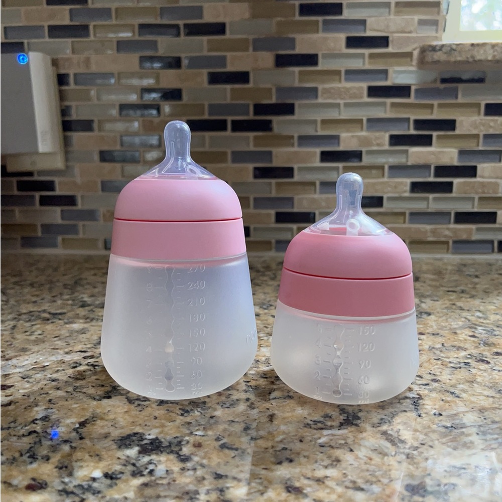 Nanobébé Flexy Silicone Baby Bottle 9oz & 4oz